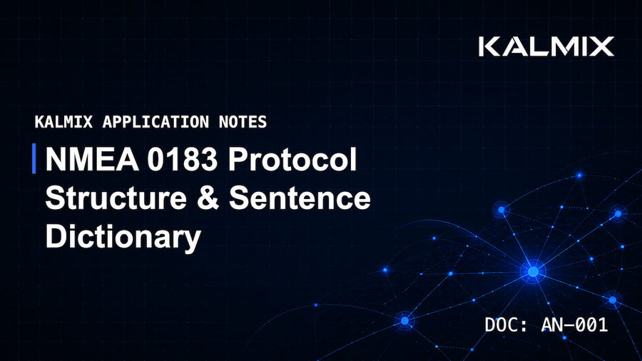 AN-001: NMEA 0183 Protocol Structure & Sentence Dictionary