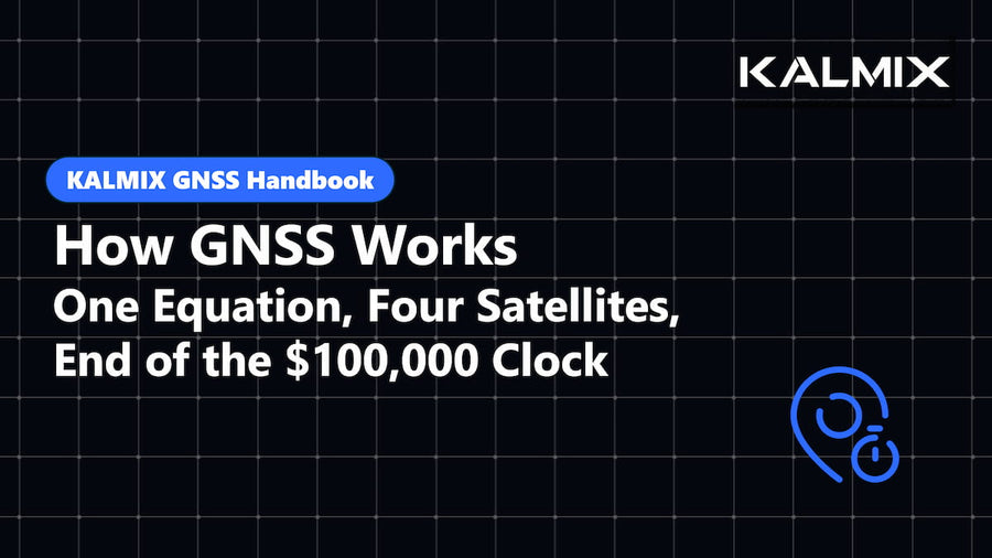 How GNSS Works: One Equation, Four Satellites, End of the $100,000 Clock