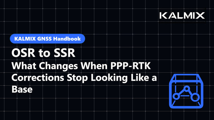 OSR to SSR: What Changes When PPP-RTK Corrections Stop Looking Like a Base