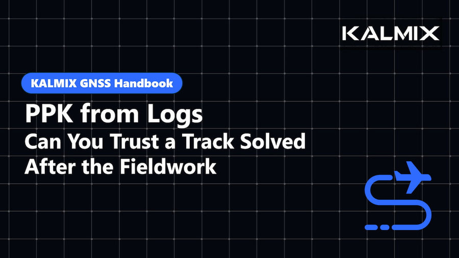 PPK from Logs: Can You Trust a Track Solved After the Fieldwork