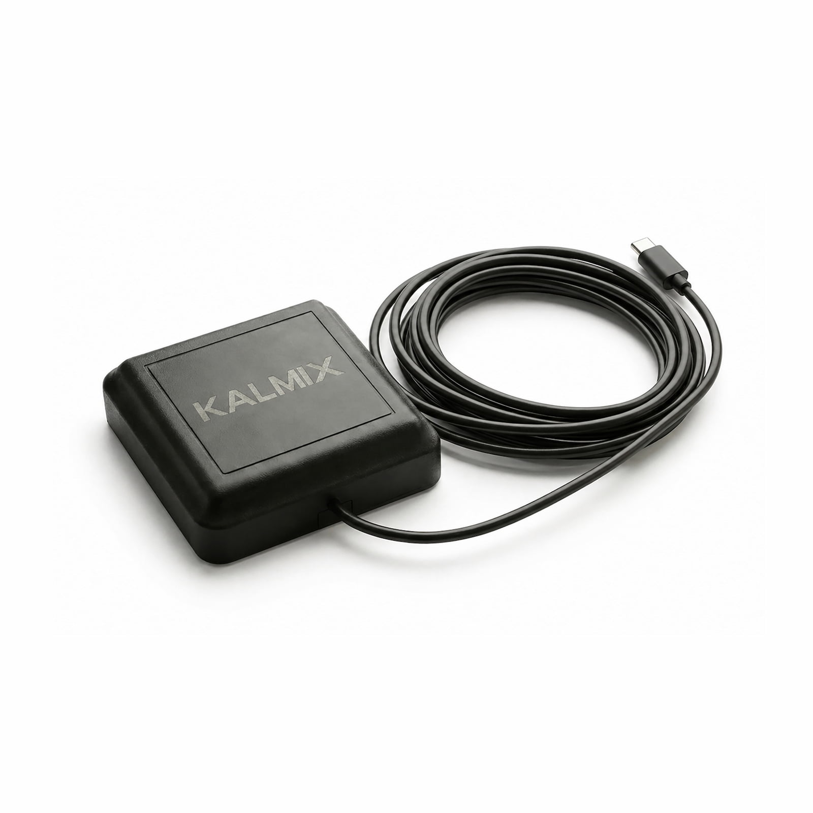 Kalmix SCOUT PRO RTK GNSS receiver with USB-C cable for robotics positioning