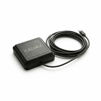 Kalmix SCOUT PRO RTK GNSS receiver with USB-C cable for robotics positioning