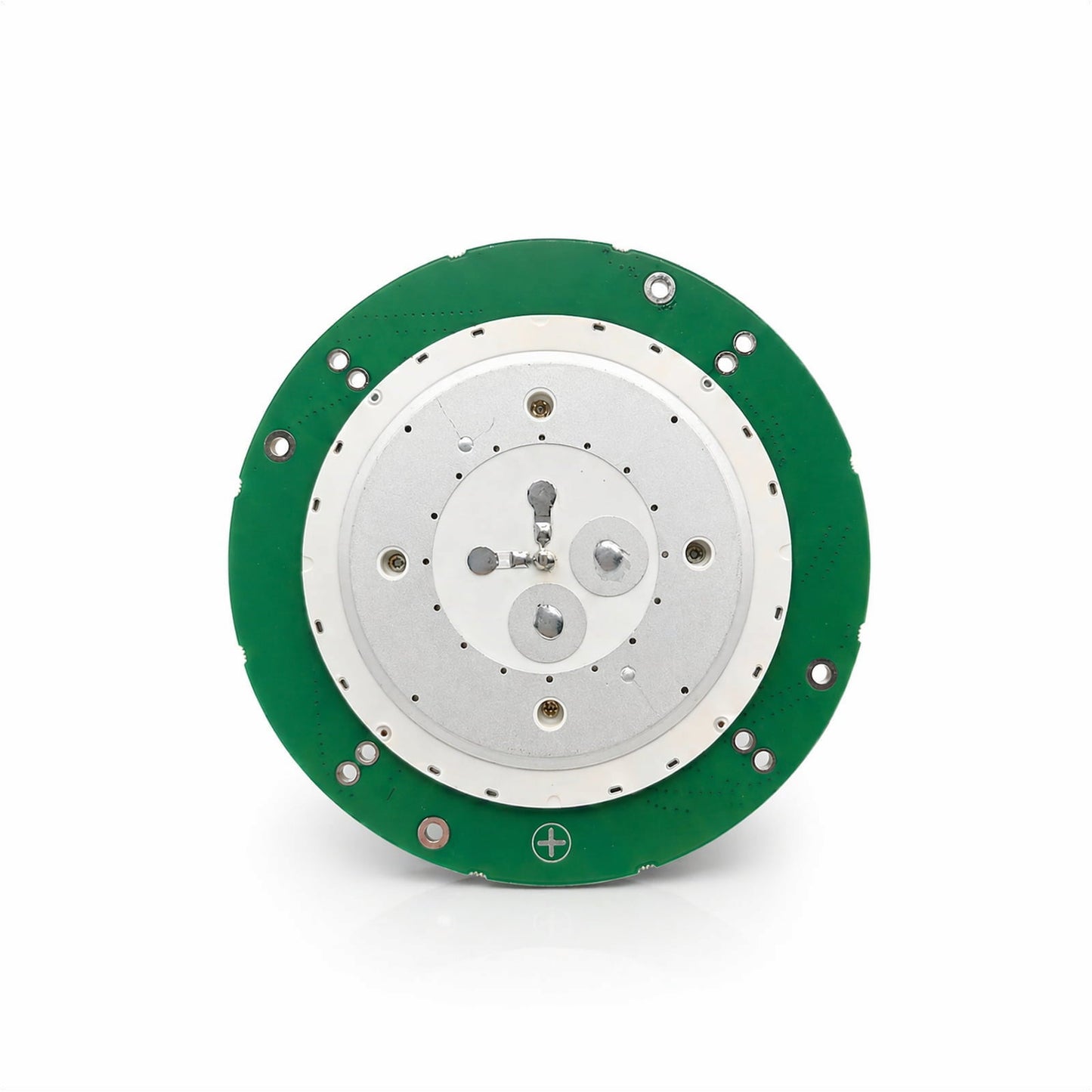Bottom view of Kalmix Zenith GNSS antenna showing PCB structure and mounting holes