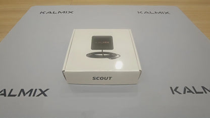 Kalmix SCOUT Series video preview showing the receiver packaging.